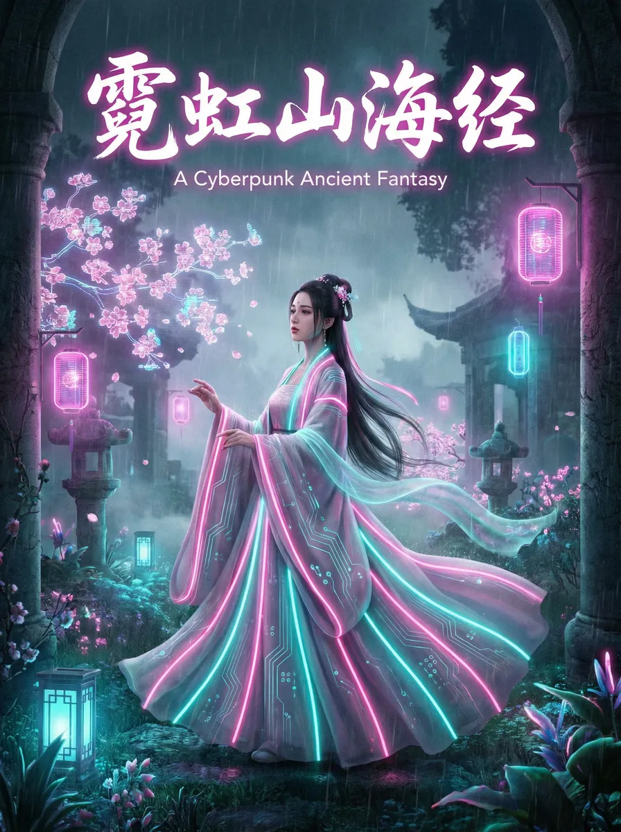 多毛bgmbgmbgm胖免费观看 古风奇缘短剧 - 霓虹山海经海报